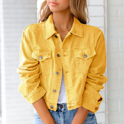 LUNA ™ | Pastellfargede Jeansjakke